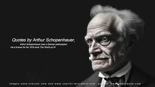 Arthur Schopenhauer quotes