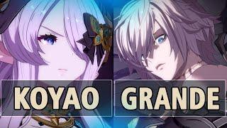 GBVSR:Koyao (Narmaya B.Butterfly) Vs Grande (Lucilius)| High Level Gameplay.