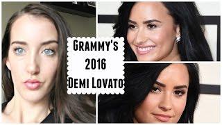 Demi Lovato Make up Tutorial| The Grammys 2016