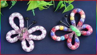  Unusual Butterflies  Another option with beads  DIY Butterfly