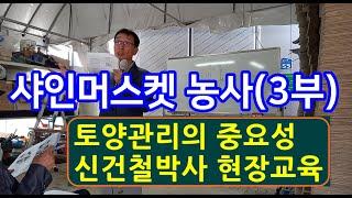 샤인머스켓 특강(3부)토양관리