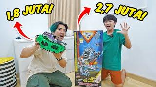 WOW!! Ziyan dan Mpah Main Mainan Monster Jam Yang Besar