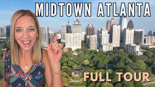 Full Walking Midtown Atlanta Tour | Living in Midtown Atlanta