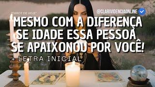 MESMO COM A DIFERENÇA DE IDADE ESSA PESSOA SE APAIXONOU POR VOCÊ + LETRA INICIAL! 