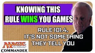 You NEED To Know This One Rule If You Want to Win More Game - Magic The Gathering Commander