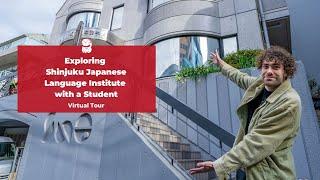 Exploring Shinjuku Japanese Language Institute With A Student - Virtual Tour!