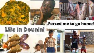 Life in Cameroon | Douala Living | Falling Sick & Going Home Abruptly | Lua Lih | Travel vlog