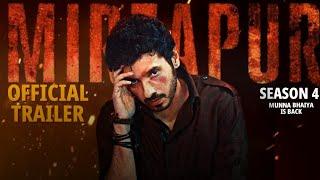 Mirzapur Season 4 | Official Trailer | MUNNA IS BACK | Pankaj Tripathi, Ali Fazal #viral #viralvideo