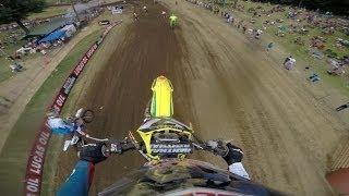 GoPro HD: James Stewart Lap 1 Moto 2 - RedBud MX Lucas Oil Pro Motocross Championship 2014