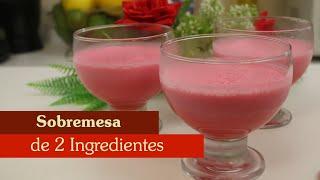 SOBREMESA COM DOIS INGREDIENTES, A MAIS FÁCIL DE TODAS [AQUI NA COZINHA]