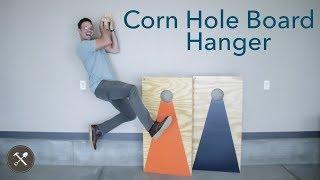 Super Strong Corn Hole Board Hanger