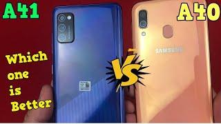 Samsung Galaxy A40 vs A41 - Speed Test