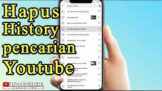 Cara menghapus riwayat pencarian youtube di Hp Android @NaytubeChannel #tutorialyoutube