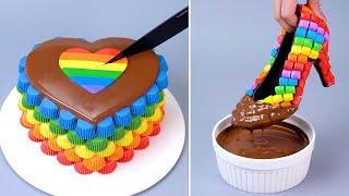 30+ Yummy Chocolate Cake Decorating Ideas | So Tasty Cake | Homemade Cake Tutorials