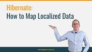 Localized Data: How to Map It With Hibernate