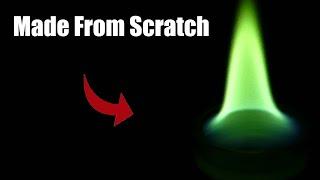 How to make Green Fire from Scratch