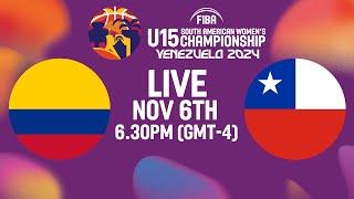 Colombia v Chile | Full Basketball Game | South American U15 Women's Championship 2024