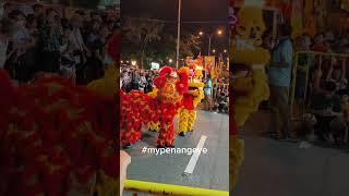 Seberang Jaya Chingay Procession 2024 with Christmas spirit and diverse performance. #mypenangeye