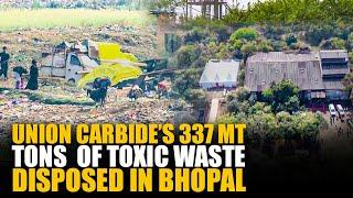 40 years after Bhopal Gas Tragedy, Union Carbide’s 337 metric tons of toxic waste disposal begins