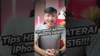 Tips iPhone HEMAT BATERAI di iOS16‼️ #iphone #ios16 #iphone14 #gadgets ##gadget #technology #tech