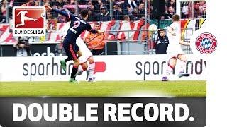 Robert Lewandowski - One Winning Goal, Two Records