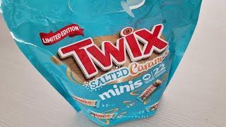 Twix Salted Caramel Minis Travel Edition Unboxing 2022 Limited Edition