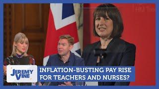 Inflation-busting pay rise for teachers and nurses? Feat. Tessa & Charlie | Jeremy Vine