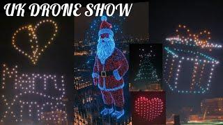 Drone Show with full Story | A Christmas Carol Drone Light Show | #viralvideo #yt #namrataallinone