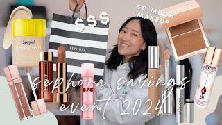 shop with me: MASSIVE sephora savings event haul 2024