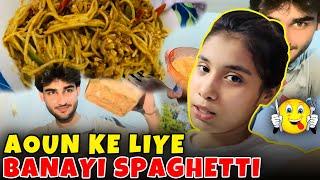 Aoun Ke Liye Banayi Spaghetti | Noor Ul Ain | Vlog