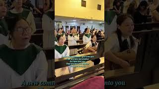 A new commandment I give unto you/St. Joseph Filipino Community Choi Hung HK #music @reign560