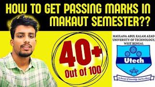 TARGET 40+ PASSING MARKSMAKAUT Odd Semester Exam DIFFICULTY LEVEL OF QUESTIONS#makautsemester