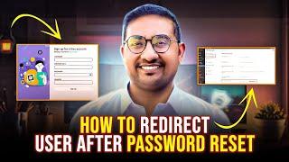 How to Redirect Users After Password Reset & redirect to a specific page