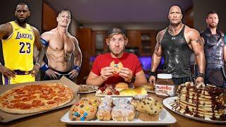 Eating The UNHEALTHIEST Celebrity Cheat Meals!