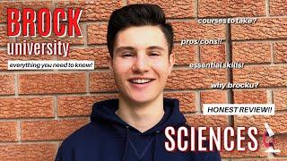 Brock University - Sciences | WHAT I WISH I KNEW BEFORE APPLYING?