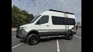 2024 Storyteller Overland Classic Mode AWD with Upgrades Lithionics Lithium System Mercedes Sprinter