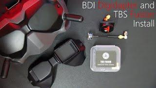 BDI Digidapter and TBS Fusion Install on DJI FPV Goggles v2