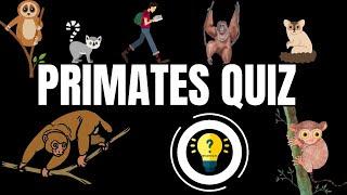 Primates Quiz | Trivia Quiz | Picture Quiz #primates #toptenquiz