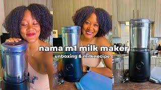 NEW NAMA M1 PLANT-BASED MILK MAKER UNBOXING + RECIPE DEMO