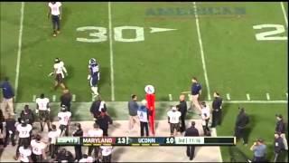 Geremy Davis - UConn Football - WR - 2013 Maryland Game