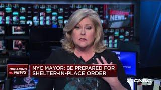 NYC Mayor: Be prepared for shelter-in-place, decision to come in next 48 hours