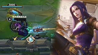 Wild Rift Caitlyn - Top 1 Caitlyn Gameplay Rank Season 15