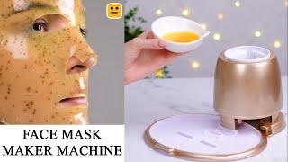 Home DIY Automatic Face Mask Maker Machine || Beauty Facial SPA || Beauty Coins