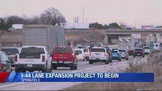 I-44 expansion project in Springfield set to begin next week