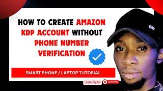 How to Create AMAZON KDP ACCOUNT