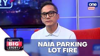 Who is liable for NAIA parking lot fire?