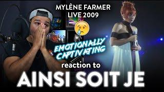 Mylène Farmer Reaction Ainsi soit je LIVE '09 (ALMOST BROKE DOWN!) | Dereck Reacts