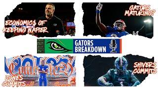 The economics of keeping Napier | Gators showing maturity? | Tramell Jones kickstarts recruiting