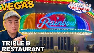 I ate at the Triple B Restaurant! Rainbow Club Casino. Las Vegas