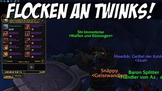 Zeitrisse: Parakausale Flocken an Twinks verschicken! So geht's! Gear und Transmog kaufen